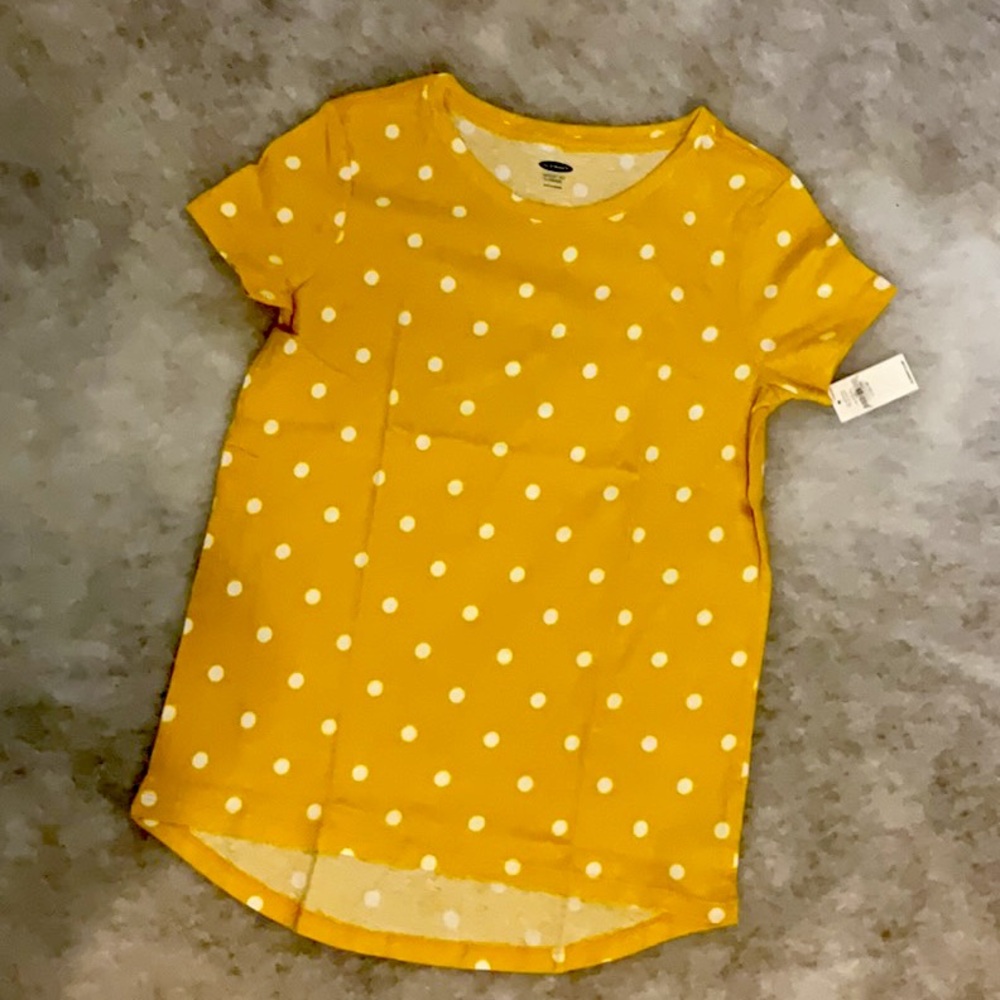 Printed Hi-Lo Hem Tees, L (10-12)